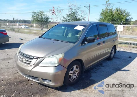2010 Honda Odyssey Lx из США, поврежденный, VIN 5FNRL3H26AB097777